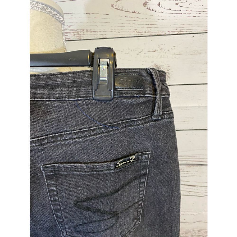 Seven 7 Black Jeans Size - Picture 5 of 8